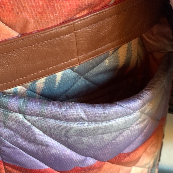 New XXL Polo Ralph Lauren Aztec SW Sunset Quilted Full-Zip Jacket Reversible - Picture 7 of 15